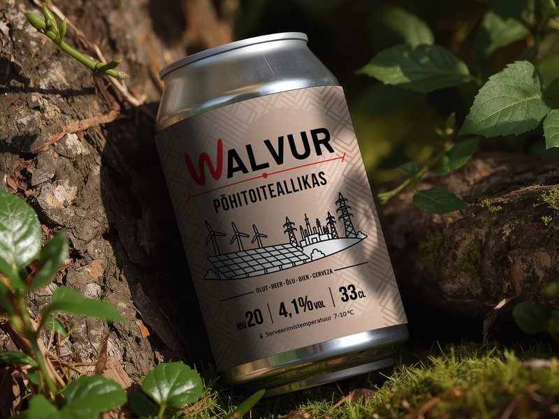 Walvuri õllepurgi kujundus